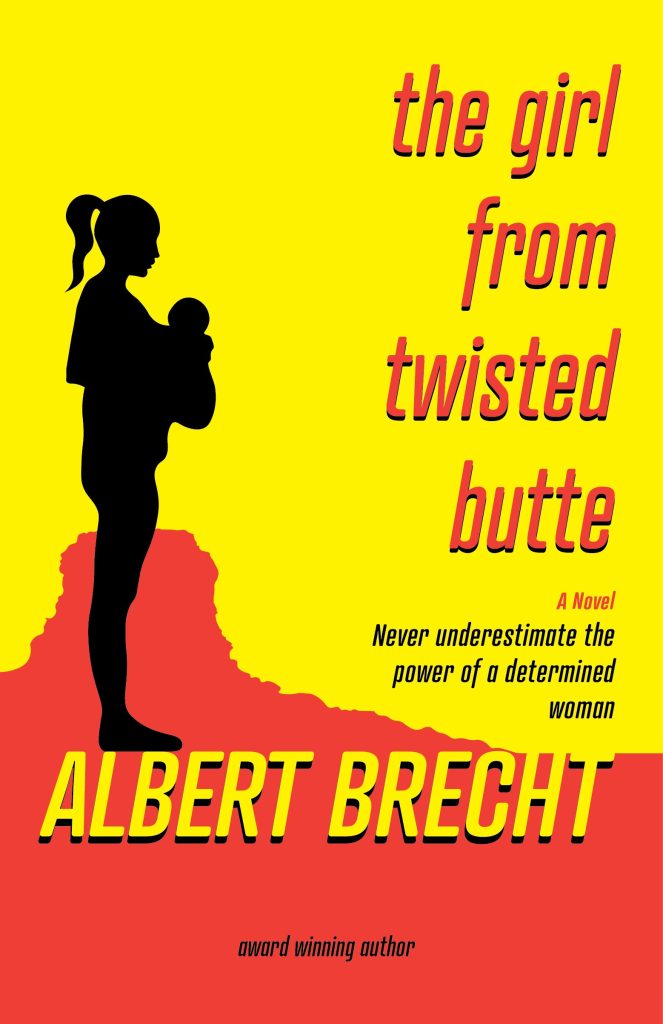 The cover of The Girl From Twisted Butte.