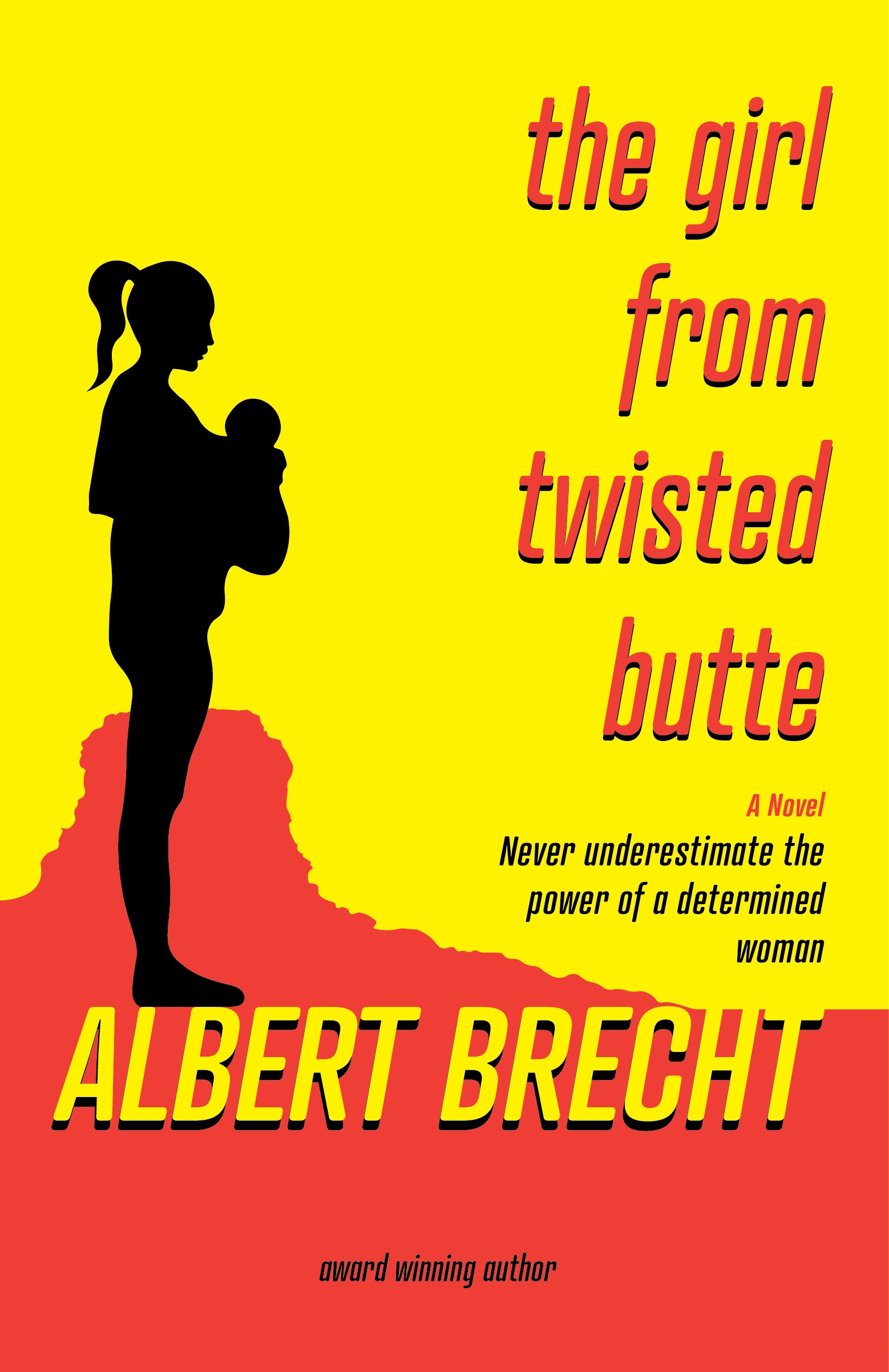 The cover of The Girl From Twisted Butte.