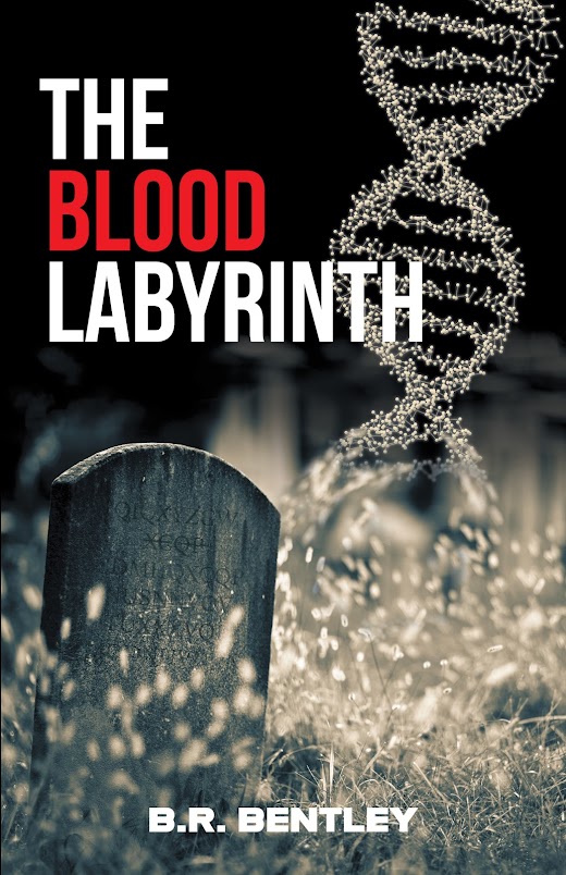 The cover of The Blood Labyrinth.