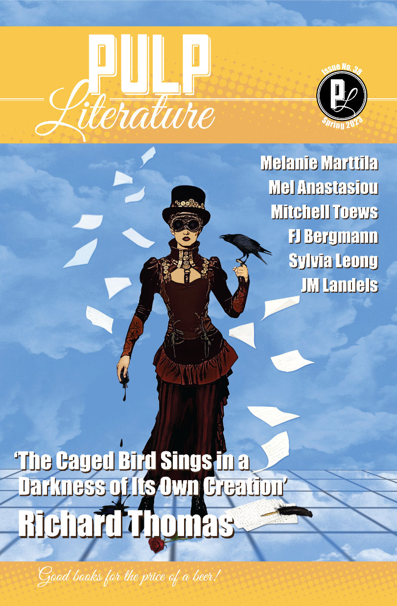 The cover of Pulp Literature Issue 38.